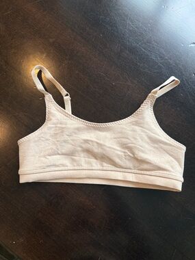 Ivivva Light Beige/Pale Nude Kids Sports Bra